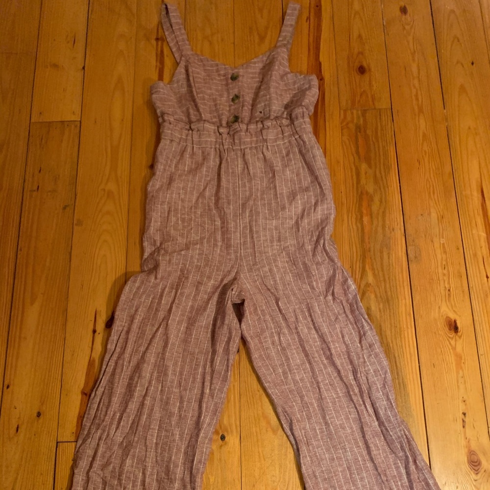 Romeo and Juliet couture Brick and Ivory Jumpsuit